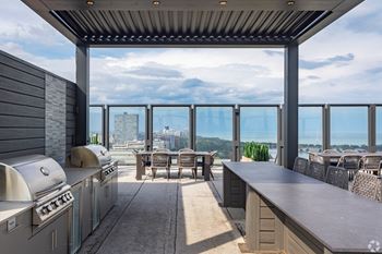 Rooftop grills